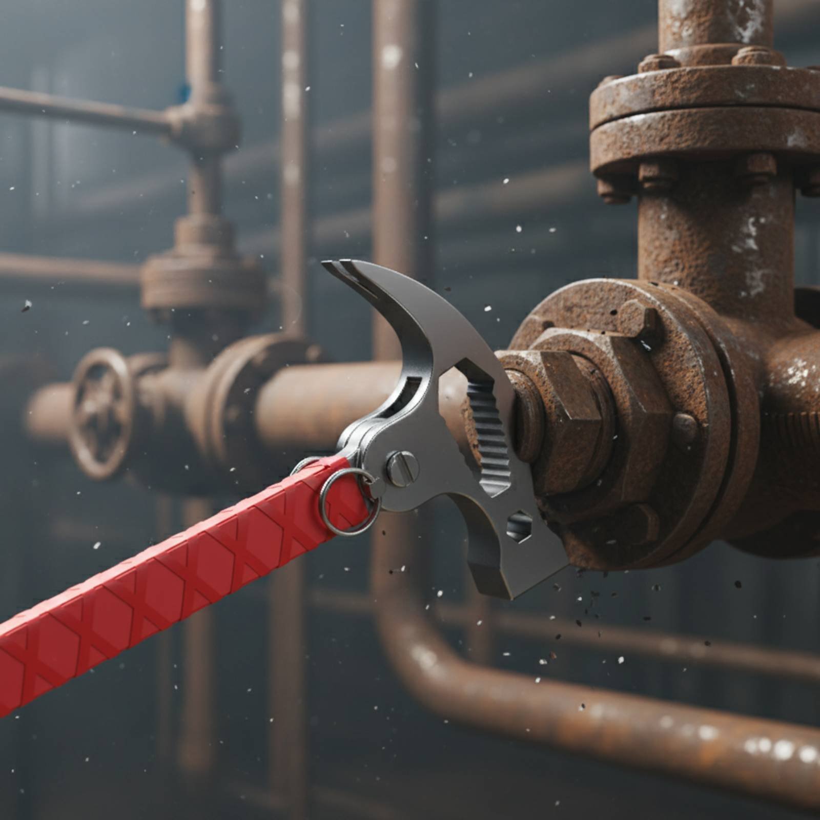 Workshop Tools Hammer - مفتاح ربط مطرقي قابل للتعديل عالي