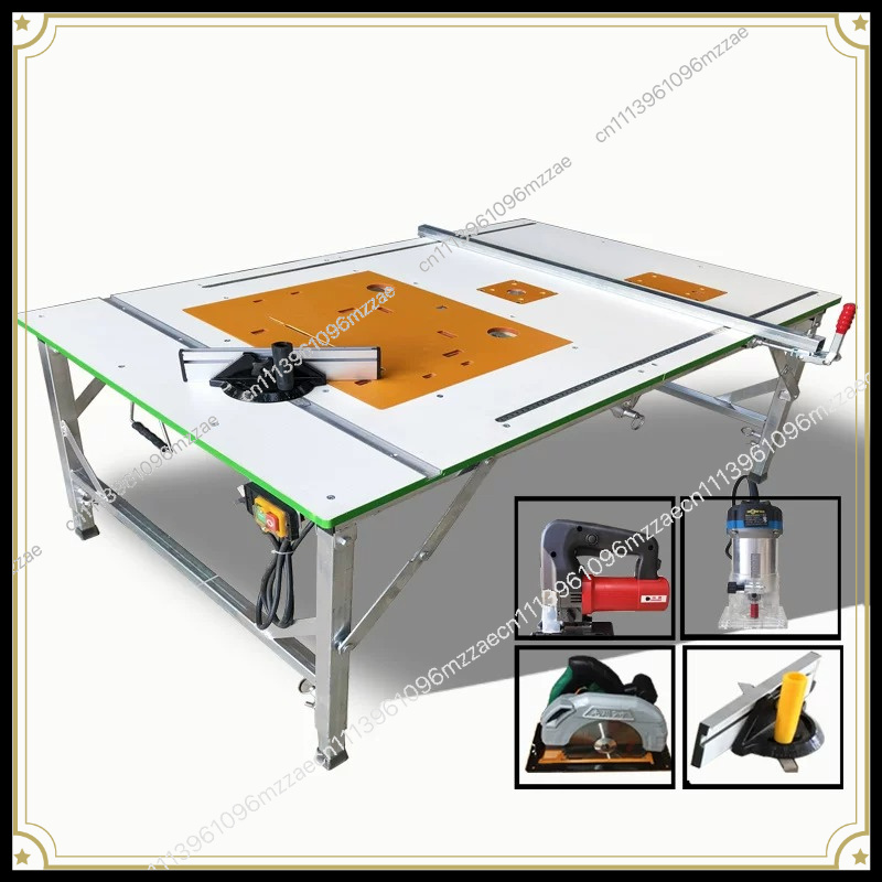 Workbench Portable Fold - منشار طاولة صغير متعدد الوظائف، طاولة