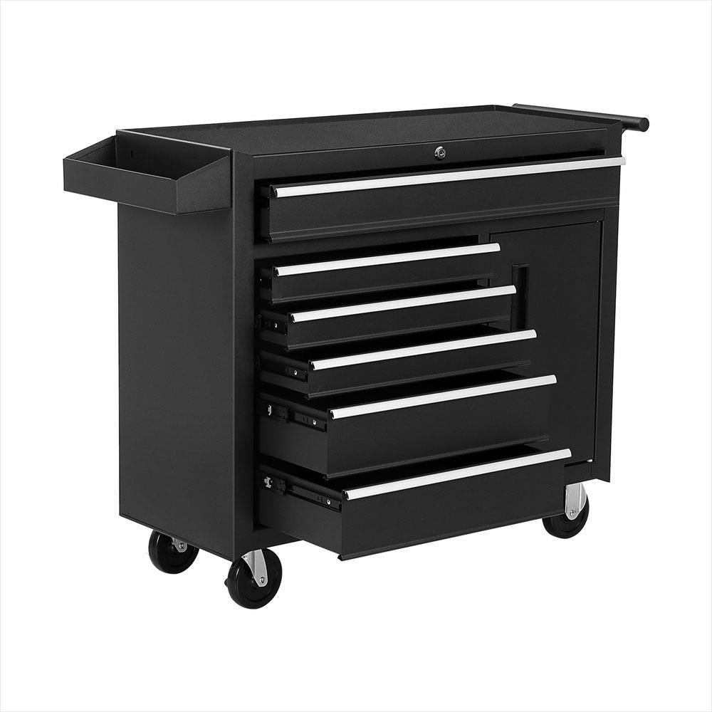 خزانة أدوات بـ 6 أدراج مع عجلا - مراجعة Tools Trolley For Workshop وسعره