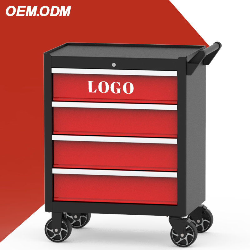 خزانة أدوات معدنية رخيصة بـ 4  - مراجعة Tools Trolley For Workshop وسعره