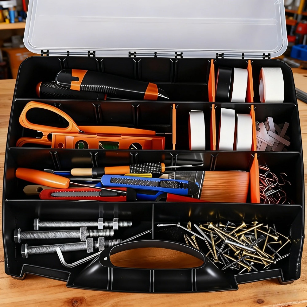حاويات تنظيم متعددة الأغراض لل - مراجعة Workshop Tools Organizing وسعره