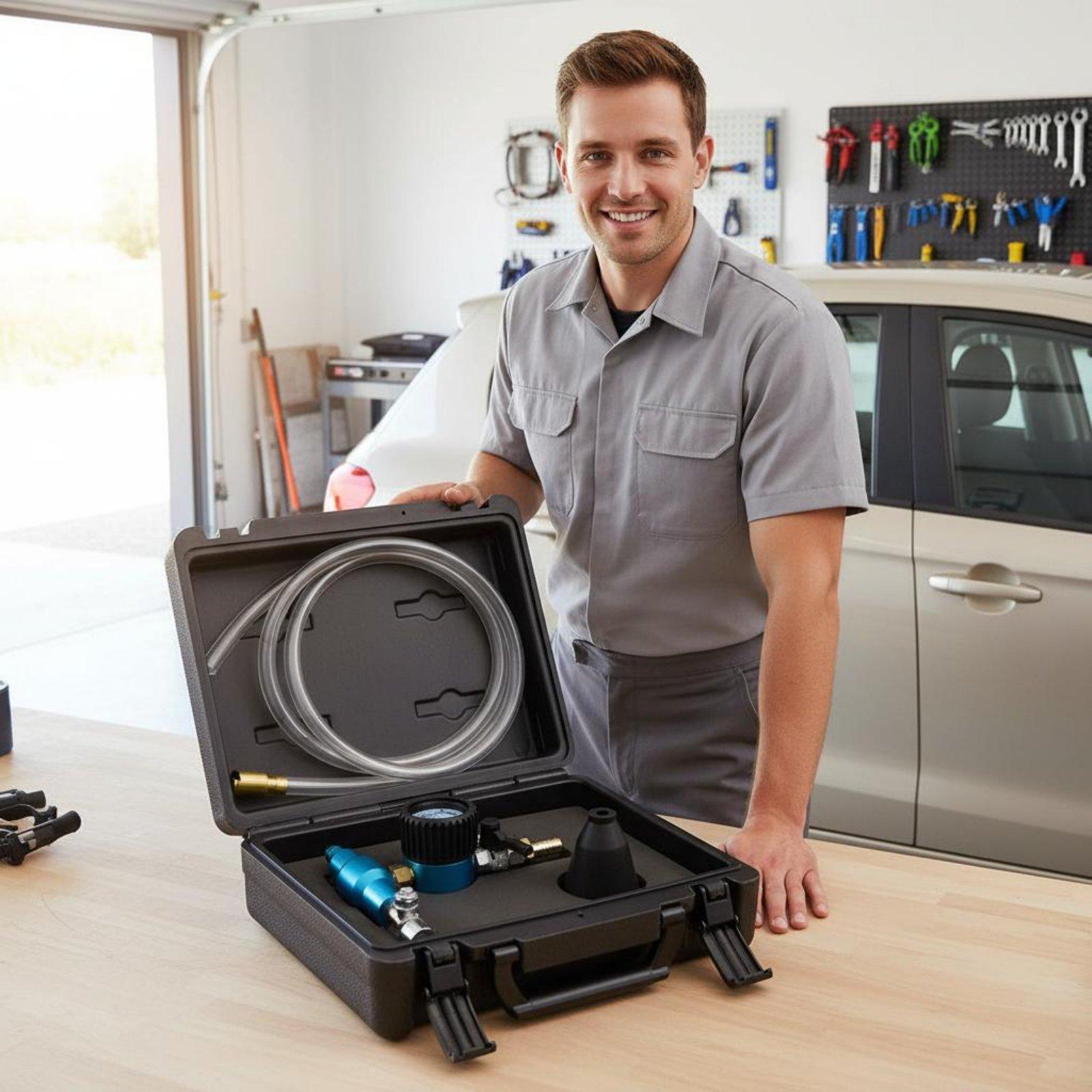 أداة تعبئة سائل التبريد بالتفر - مراجعة Tools For Garage وسعره