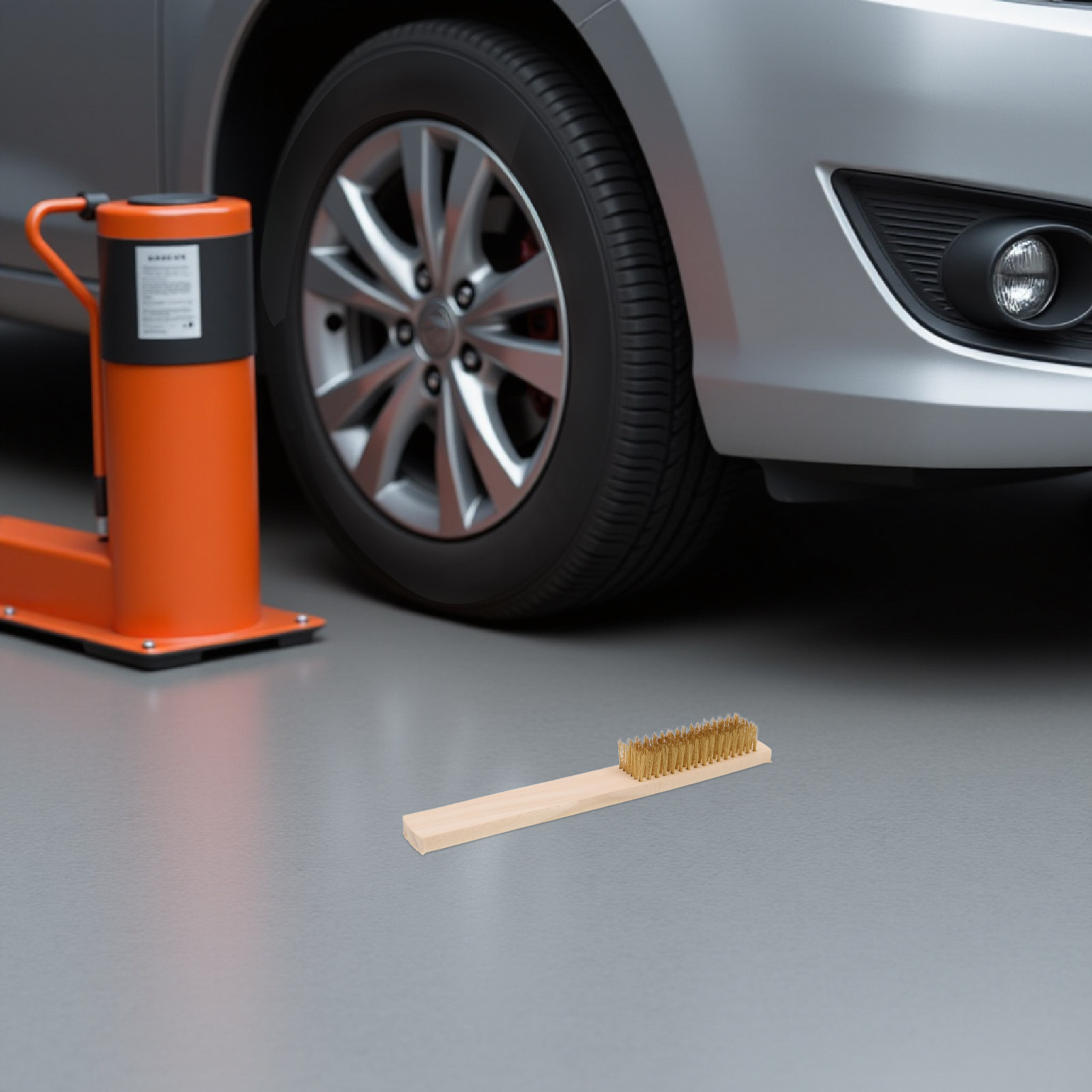 فرشاة سلك نحاسي مكونة من قطعتي - مراجعة Workshop Tools Car وسعره