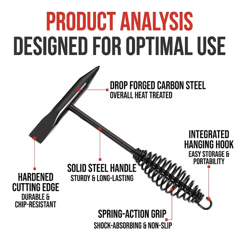 مطرقة سلاغ مطروقة للحام من الف - مراجعة Workshop Tools Hammer وسعره