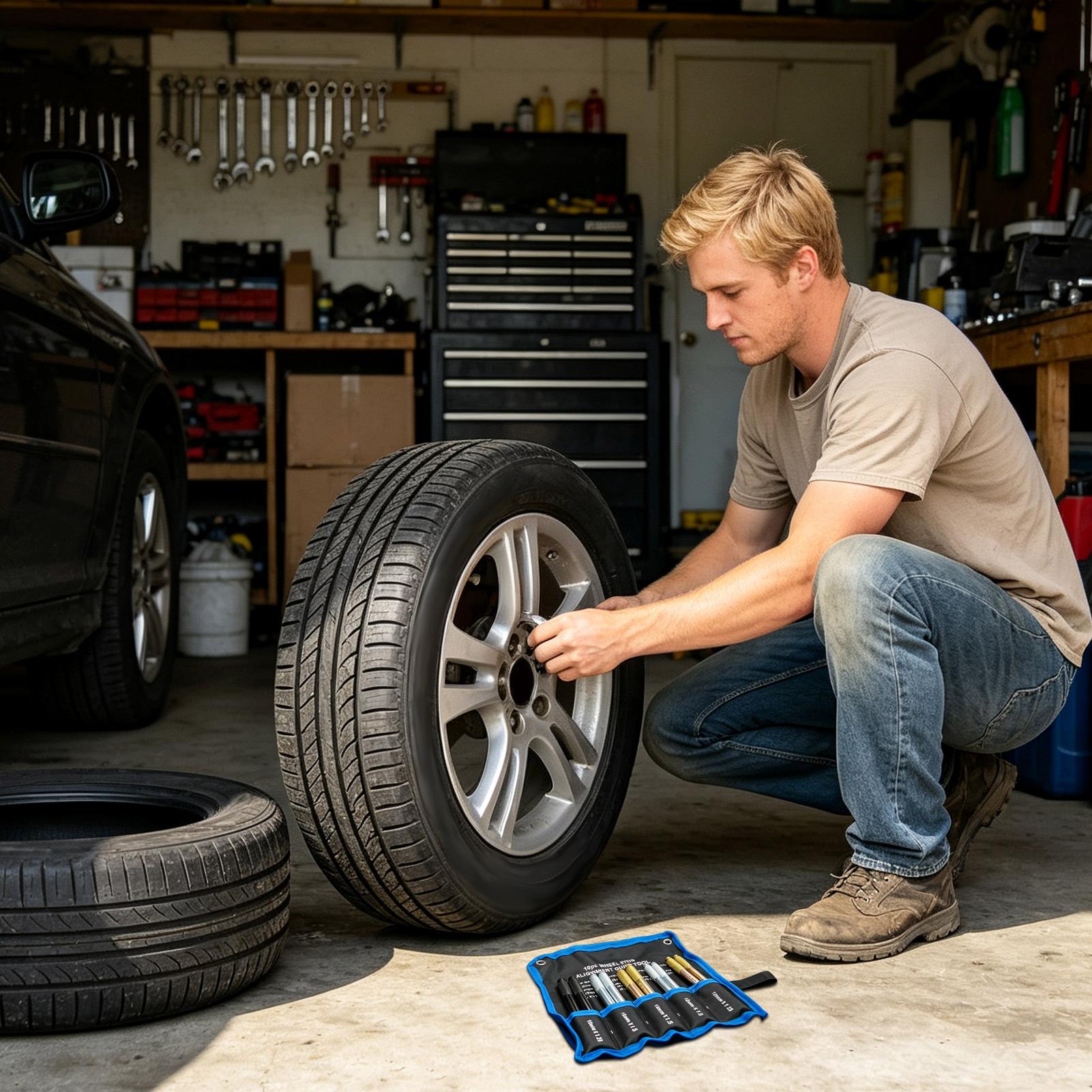 مجموعة من 10 قطع من مسامير ضبط - مراجعة Tools For Garage وسعره