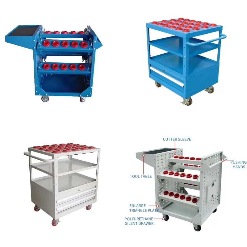 عربة تخزين أدوات CNC متينة للو - مراجعة Tools Trolley For Workshop وسعره