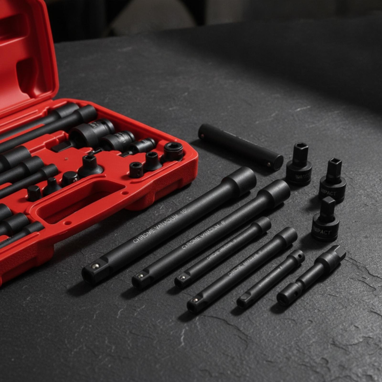 طقم مفتاح ربط كهربائي 18 قطعة  - مراجعة Tools For Garage وسعره