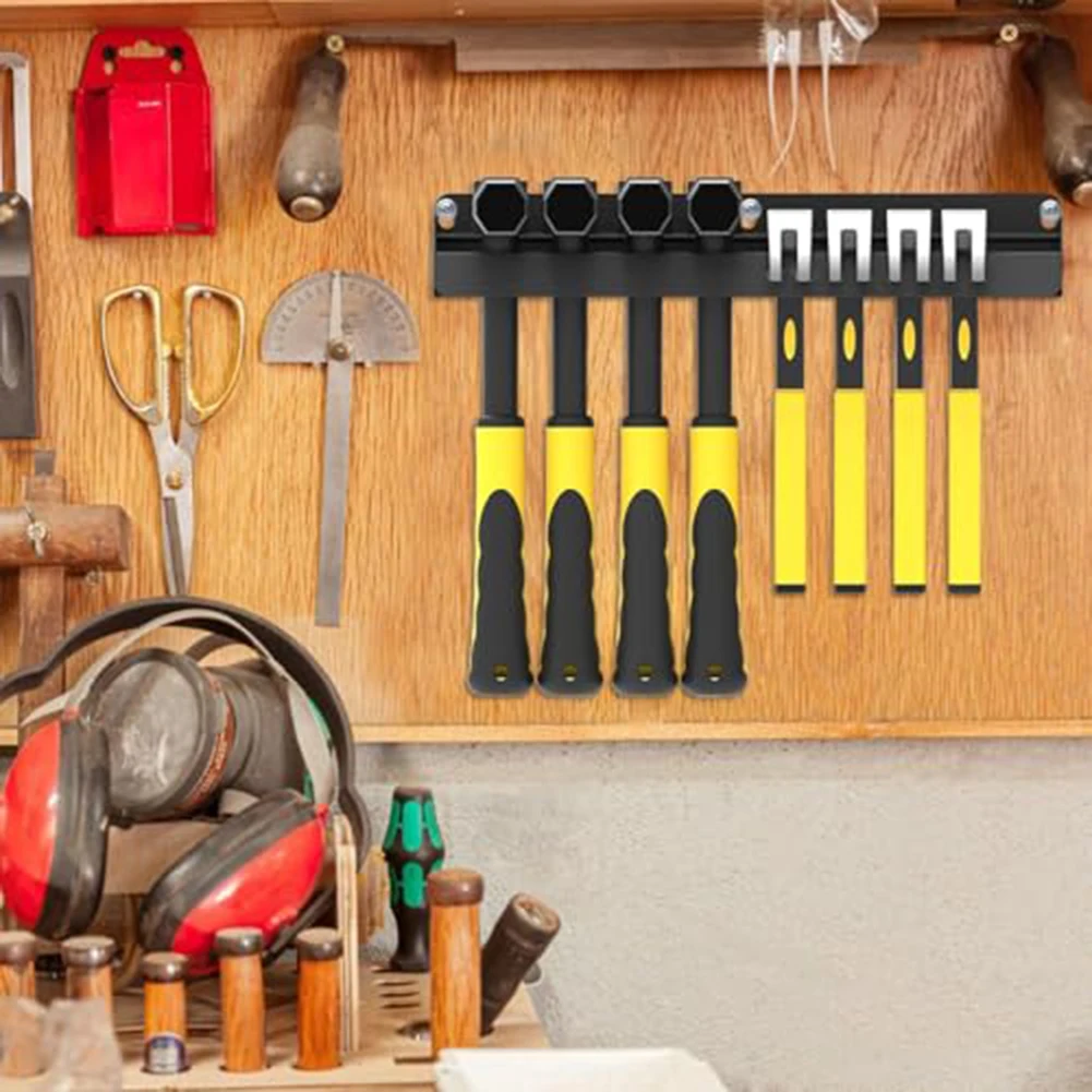 حامل معدني لتنظيم المطارق يثبت - مراجعة Workshop Tools Organizing وسعره