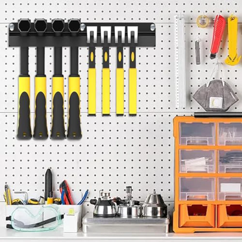 حامل معدني لتنظيم المطارق يثبت - مراجعة Workshop Tools Organizing وسعره