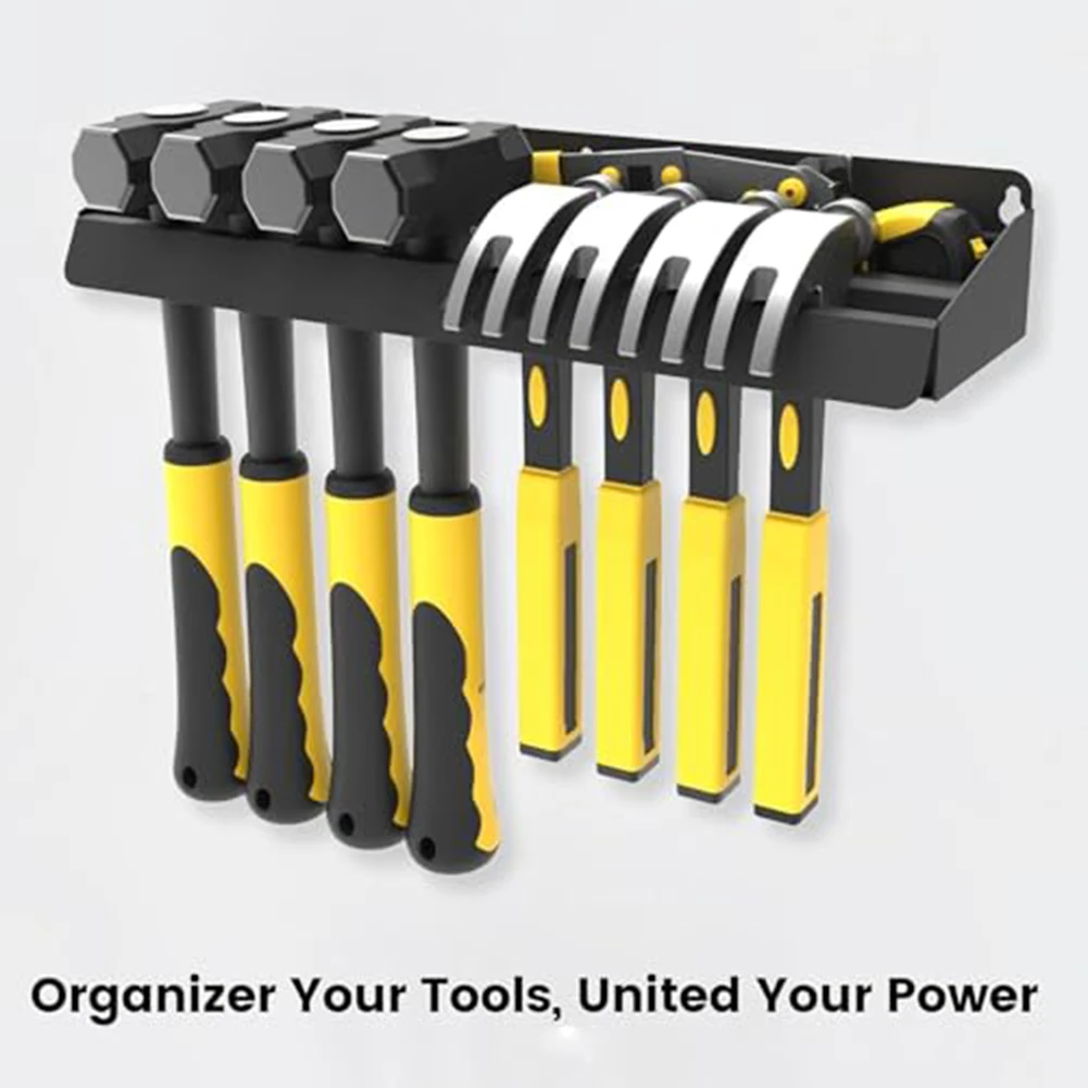 حامل معدني لتنظيم المطارق يثبت - مراجعة Workshop Tools Organizing وسعره