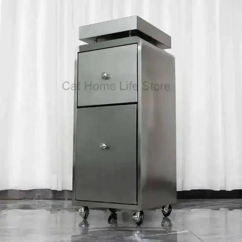 عربة مساعدة وردية بعجلات لتنظي - مراجعة Workshop Tools Organizing وسعره